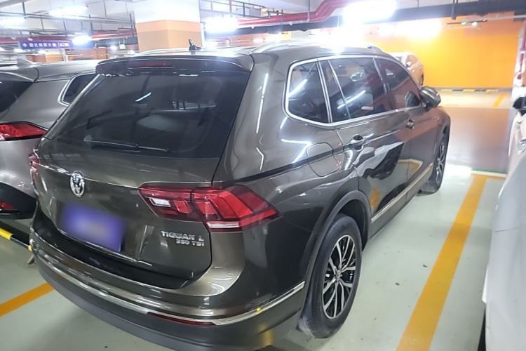 Used Volkswagen Tiguan L 2018 Facelift 330TSI Automatic Two-Wheel Drive Luxury Edition Rear Right 45 Deg