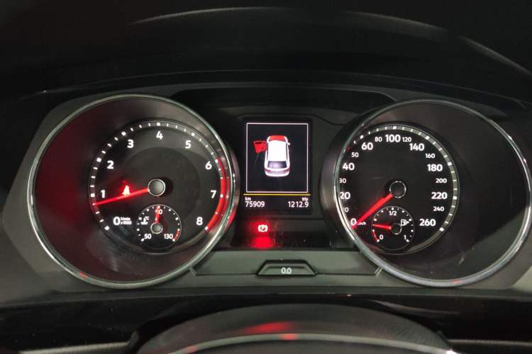 Used Volkswagen Tiguan L 2018 Facelift 330TSI Automatic Two-Wheel Drive Luxury Edition Instrument Cluster