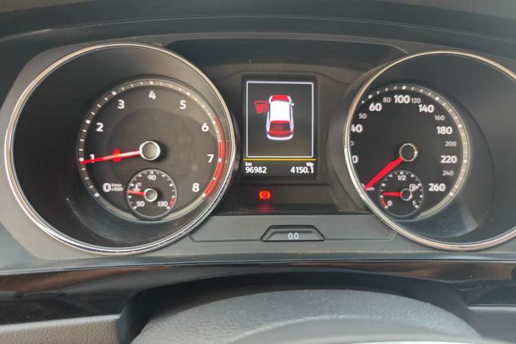 Used Volkswagen Tiguan L 2018 380TSI Automatic All-Wheel Drive Luxury Edition Instrument Cluster