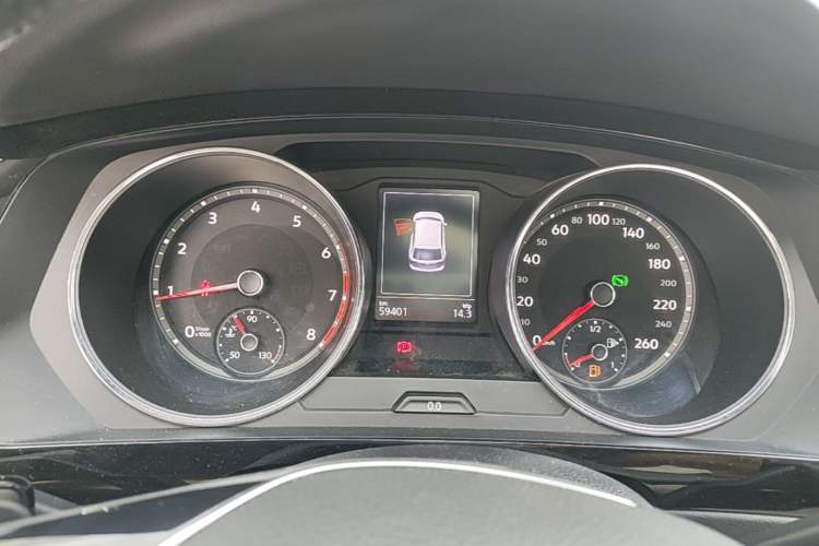 Used Volkswagen Tiguan L 2018 Revised Version 380TSI Automatic All-Wheel Drive Luxury Edition Instrument Cluster