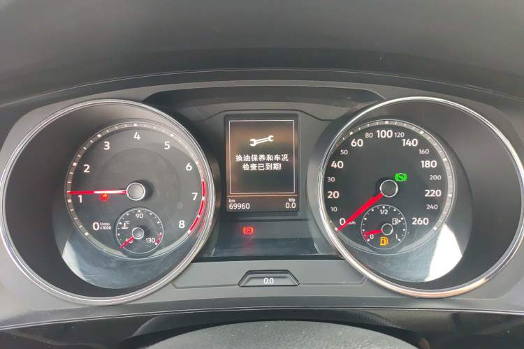 Used Volkswagen Tiguan L 2018 Facelift 330TSI Automatic Two-Wheel Drive Luxury Edition Instrument Cluster
