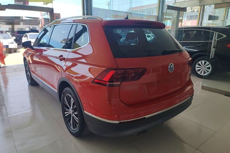 Used Volkswagen Tiguan L 2018 330TSI Automatic Two-Wheel Drive Flagship Edition Rear Left 45 Deg