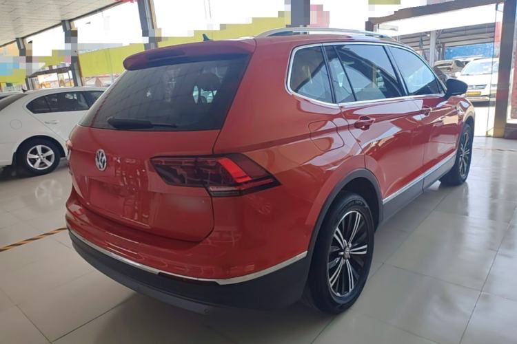 Used Volkswagen Tiguan L 2018 330TSI Automatic Two-Wheel Drive Flagship Edition Rear Right 45 Deg