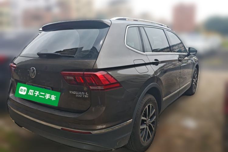 Used Volkswagen Tiguan L 2018 330TSI Automatic Two-Wheel Drive Luxury Edition Rear Right 45 Deg