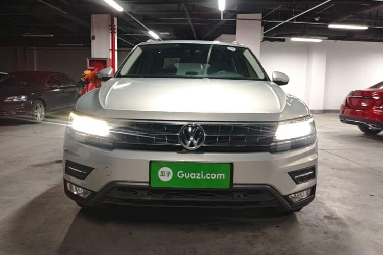 Used Volkswagen Tiguan L 2018 330TSI Automatic Two-Wheel Drive Flagship Edition Front