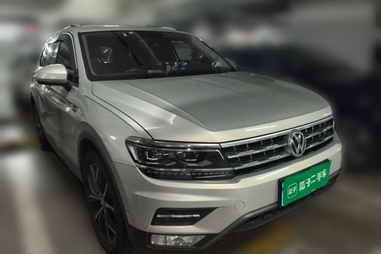 Used Volkswagen Tiguan L 2018 Revised Version 380TSI Automatic All-Wheel Drive Flagship Edition Front Right 45 Deg