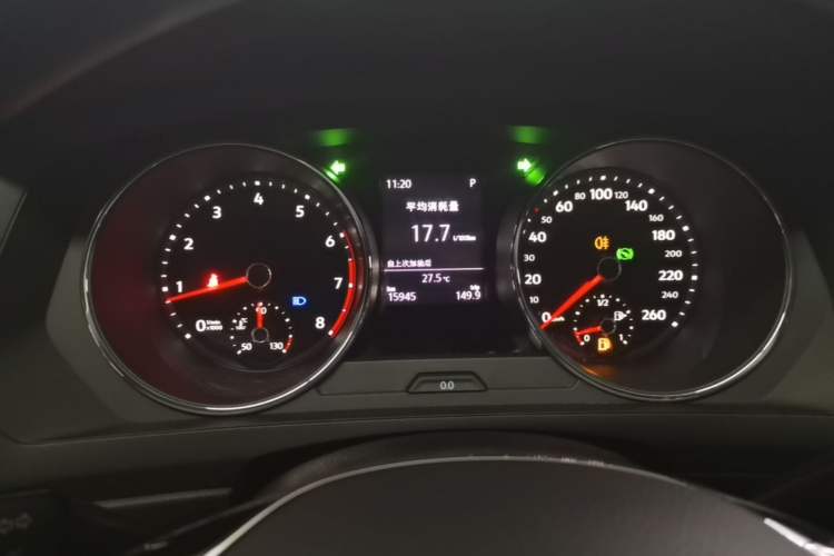 Used Volkswagen Tiguan L 2018 330TSI Automatic Two-Wheel Drive Luxury Edition Instrument Cluster