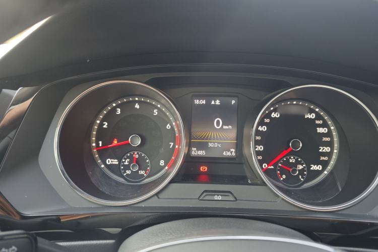Used Volkswagen Tiguan L 2018 Revised Version 380TSI Automatic All-Wheel Drive Flagship Edition Instrument Cluster