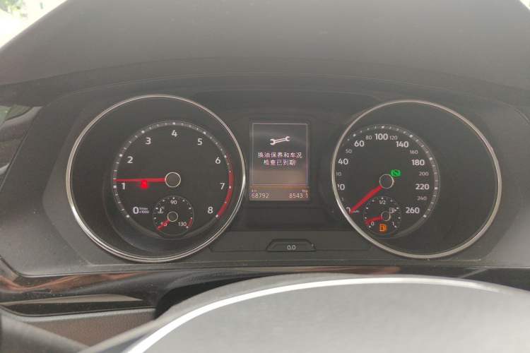 Used Volkswagen Tiguan L 2018 Revised 330TSI Automatic Two-Wheel Drive Flagship Edition Instrument Cluster