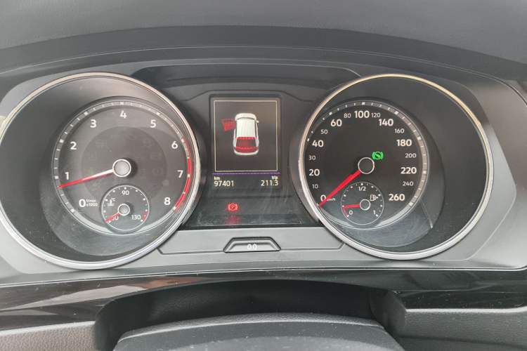 Used Volkswagen Tiguan L 2018 Facelift 330TSI Automatic Two-Wheel Drive Luxury Edition Instrument Cluster