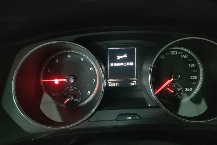 Used Volkswagen Tiguan L 2018 330TSI Automatic Two-Wheel Drive Luxury Edition Instrument Cluster