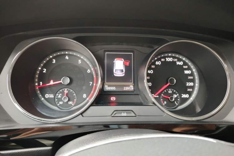 Used Volkswagen Tiguan L 2018 Facelift 330TSI Automatic Two-Wheel Drive Luxury Edition Instrument Cluster