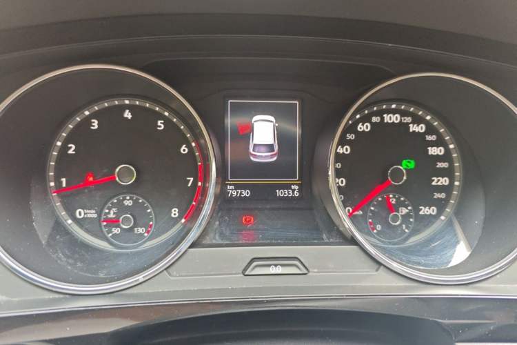 Used Volkswagen Tiguan L 2018 Revised Version 330TSI Automatic Two-Wheel Drive Comfort Edition Instrument Cluster