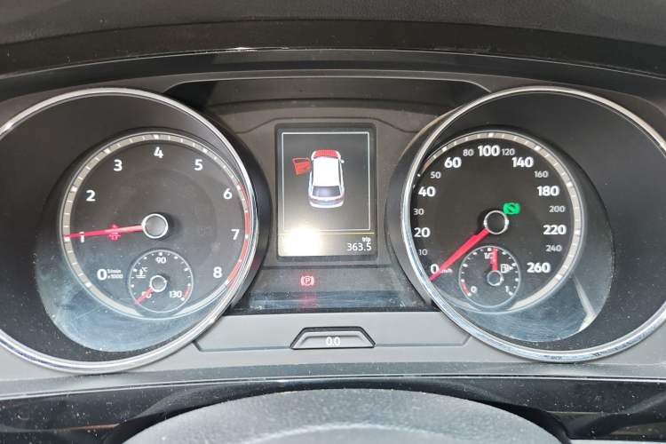 Used Volkswagen Tiguan L 2018 380TSI Automatic All-Wheel Drive Luxury Edition Instrument Cluster