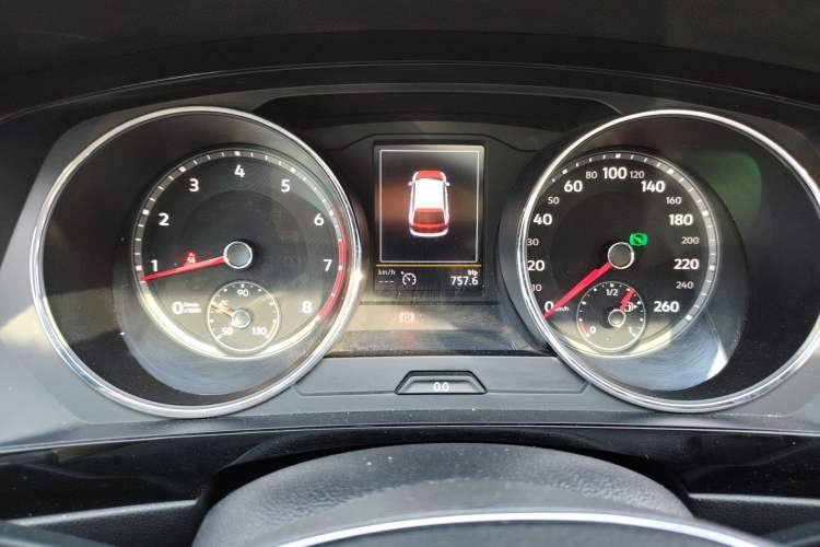 Used Volkswagen Tiguan L 2018 Facelift 330TSI Automatic Two-Wheel Drive Luxury Edition Instrument Cluster