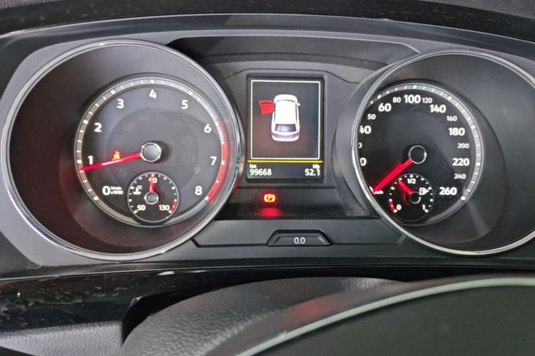 Used Volkswagen Tiguan L 2018 Revised Version 330TSI Automatic Two-Wheel Drive Comfort Edition Instrument Cluster