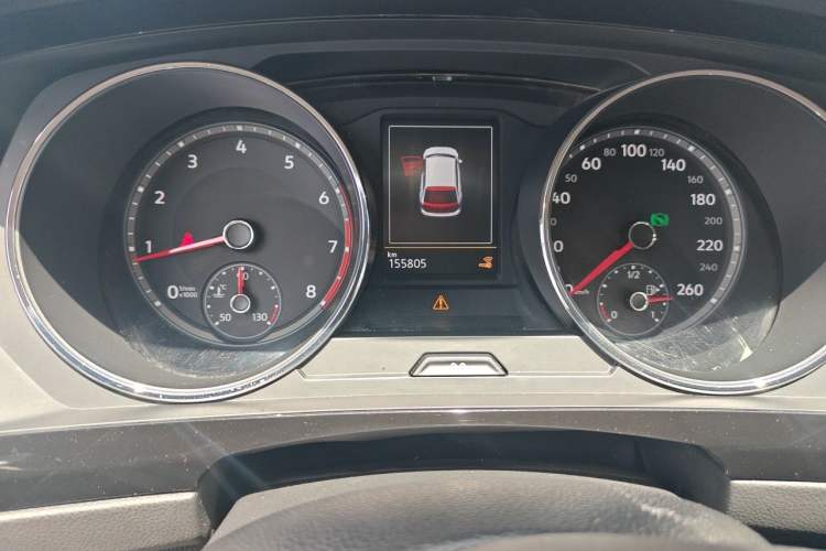 Used Volkswagen Tiguan L 2018 Revised 330TSI Automatic Two-Wheel Drive Flagship Edition Odometer Close Up