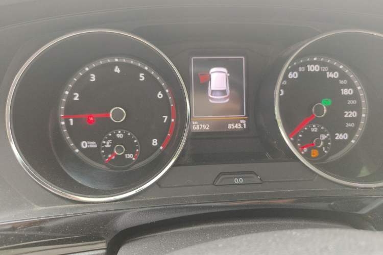 Used Volkswagen Tiguan L 2018 Revised 330TSI Automatic Two-Wheel Drive Flagship Edition Odometer Close Up