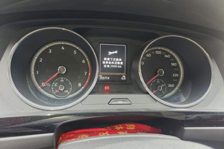 Used Volkswagen Tiguan L 2018 330TSI Automatic Two-Wheel Drive Luxury Edition Odometer Close Up