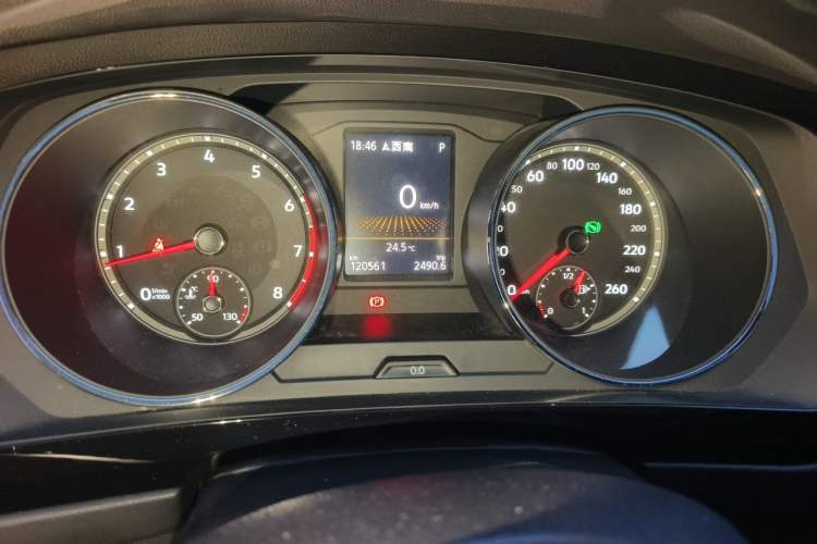Used Volkswagen Tiguan L 2018 Facelift 330TSI Automatic Two-Wheel Drive Luxury Edition Odometer Close Up