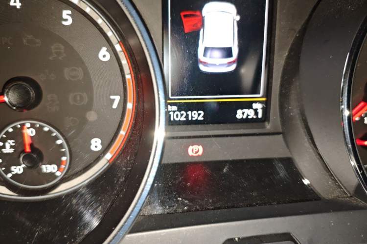 Used Volkswagen Tiguan L 2018 280TSI Automatic Two-Wheel Drive Comfort Edition Odometer Close Up