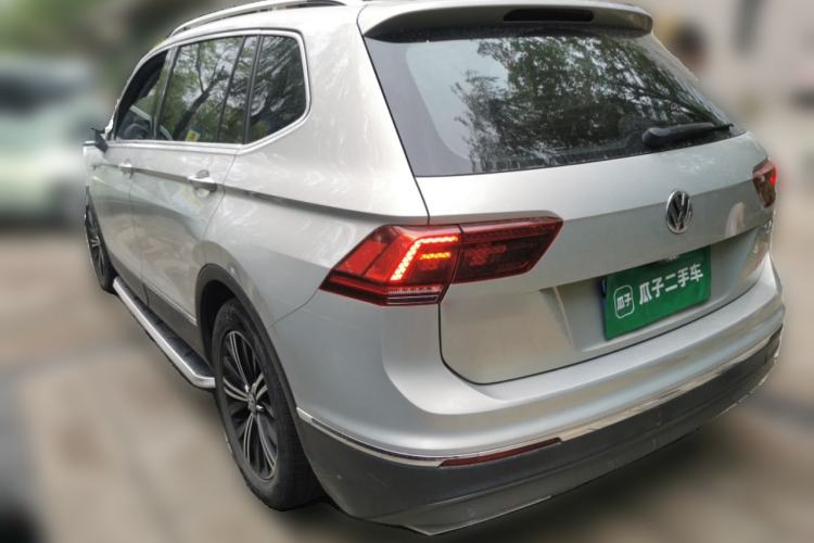 Used Volkswagen Tiguan L 2018 Revised Version 380TSI Automatic All-Wheel Drive Luxury Edition Rear Left 45 Deg