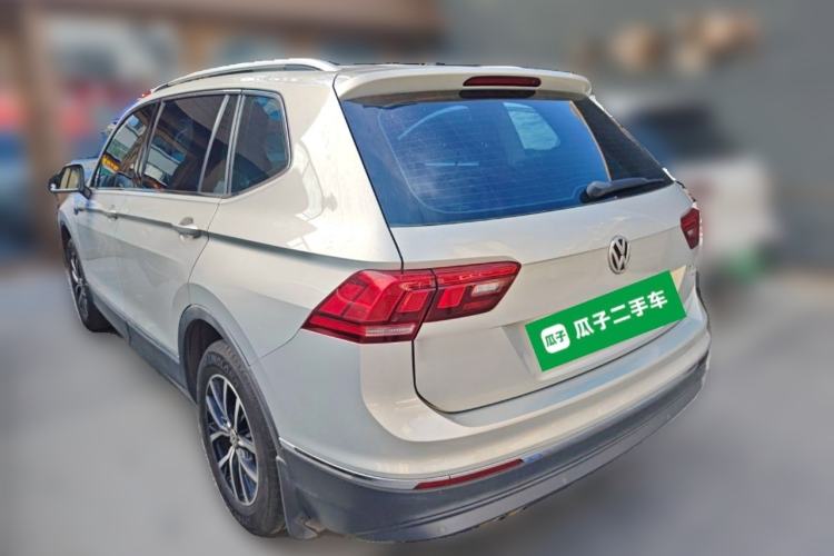 Used Volkswagen Tiguan L 2018 330TSI Automatic Two-Wheel Drive Comfort Edition Rear Left 45 Deg