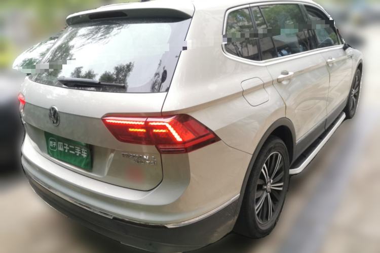 Used Volkswagen Tiguan L 2018 Revised Version 380TSI Automatic All-Wheel Drive Luxury Edition Rear Right 45 Deg