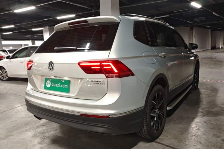 Used Volkswagen Tiguan L 2018 330TSI Automatic Two-Wheel Drive Flagship Edition Rear Right 45 Deg