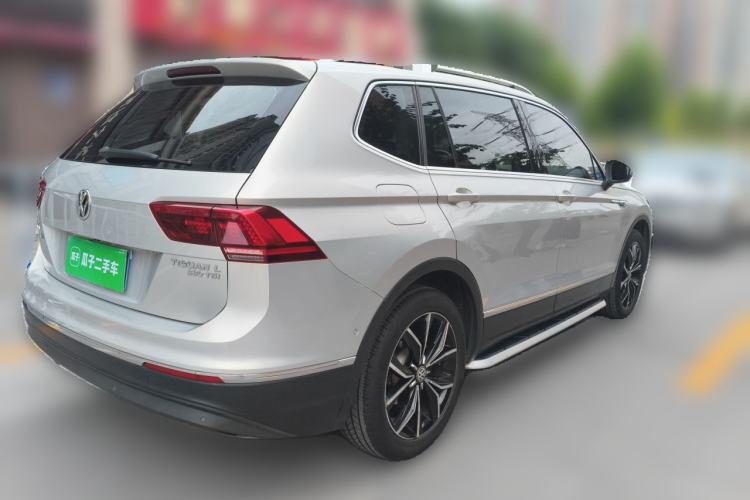 Used Volkswagen Tiguan L 2018 330TSI Automatic Two-Wheel Drive Flagship Edition Rear Right 45 Deg