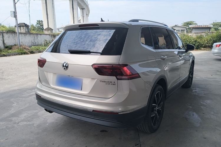 Used Volkswagen Tiguan L 2018 330TSI Automatic Two-Wheel Drive Flagship Edition Rear Right 45 Deg