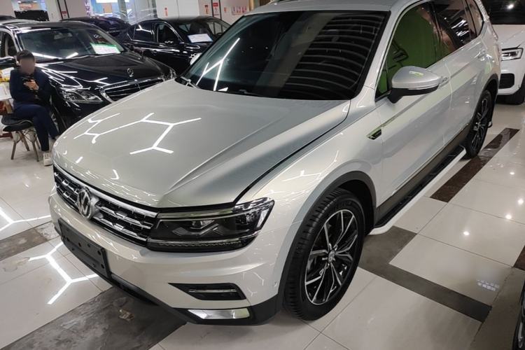 Used Volkswagen Tiguan L 2018 380TSI Automatic All-Wheel Drive Flagship Edition Guazi used car, China used car export, Used car for sale, Used cars, Cheapest cars for sale