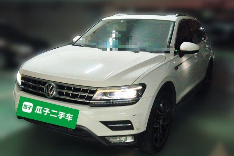 Used Volkswagen Tiguan L 2018 330TSI Automatic Two-Wheel Drive Flagship Edition Guazi used car, China used car export, Used car for sale, Used cars, Cheapest cars for sale