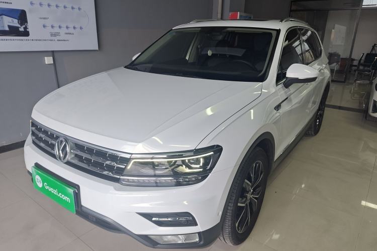 Used Volkswagen Tiguan L 2018 330TSI Automatic Two-Wheel Drive Flagship Edition Guazi used car, China used car export, Used car for sale, Used cars, Cheapest cars for sale