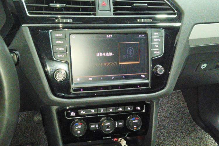 Used Volkswagen Tiguan L 2018 330TSI Automatic Two-Wheel Drive Flagship Edition Audio And AC Panel