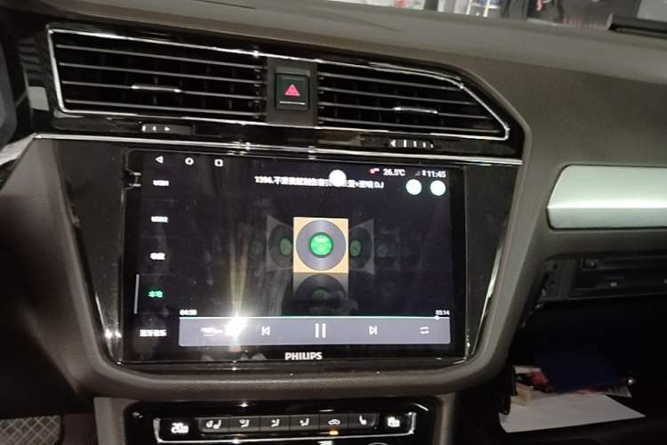 Used Volkswagen Tiguan L 2018 330TSI Automatic Two-Wheel Drive Luxury Edition Audio And AC Panel