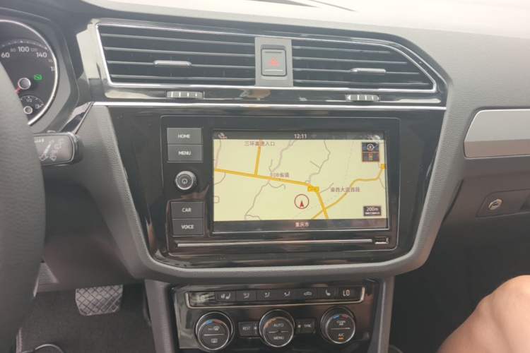 Used Volkswagen Tiguan L 2018 Facelift 330TSI Automatic Two-Wheel Drive Luxury Edition Audio And AC Panel