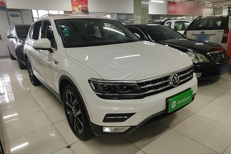 Used Volkswagen Tiguan L 2018 Revised Version 380TSI Automatic All-Wheel Drive Flagship Edition Front Right 45 Deg