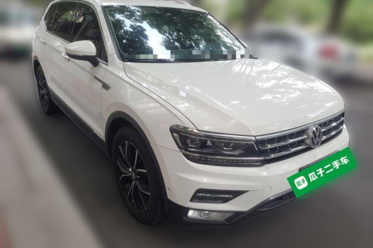 Used Volkswagen Tiguan L 2018 380TSI Automatic All-Wheel Drive Flagship Edition Front Right 45 Deg