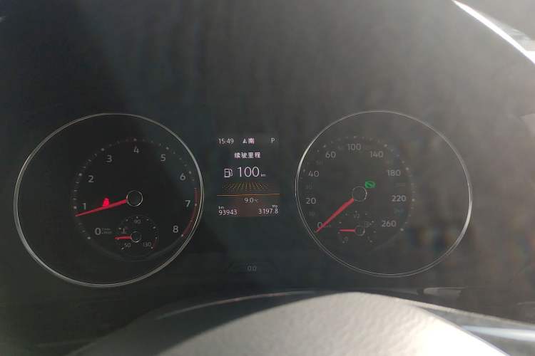 Used Volkswagen Tiguan L 2018 Facelift 330TSI Automatic Two-Wheel Drive Luxury Edition Instrument Cluster