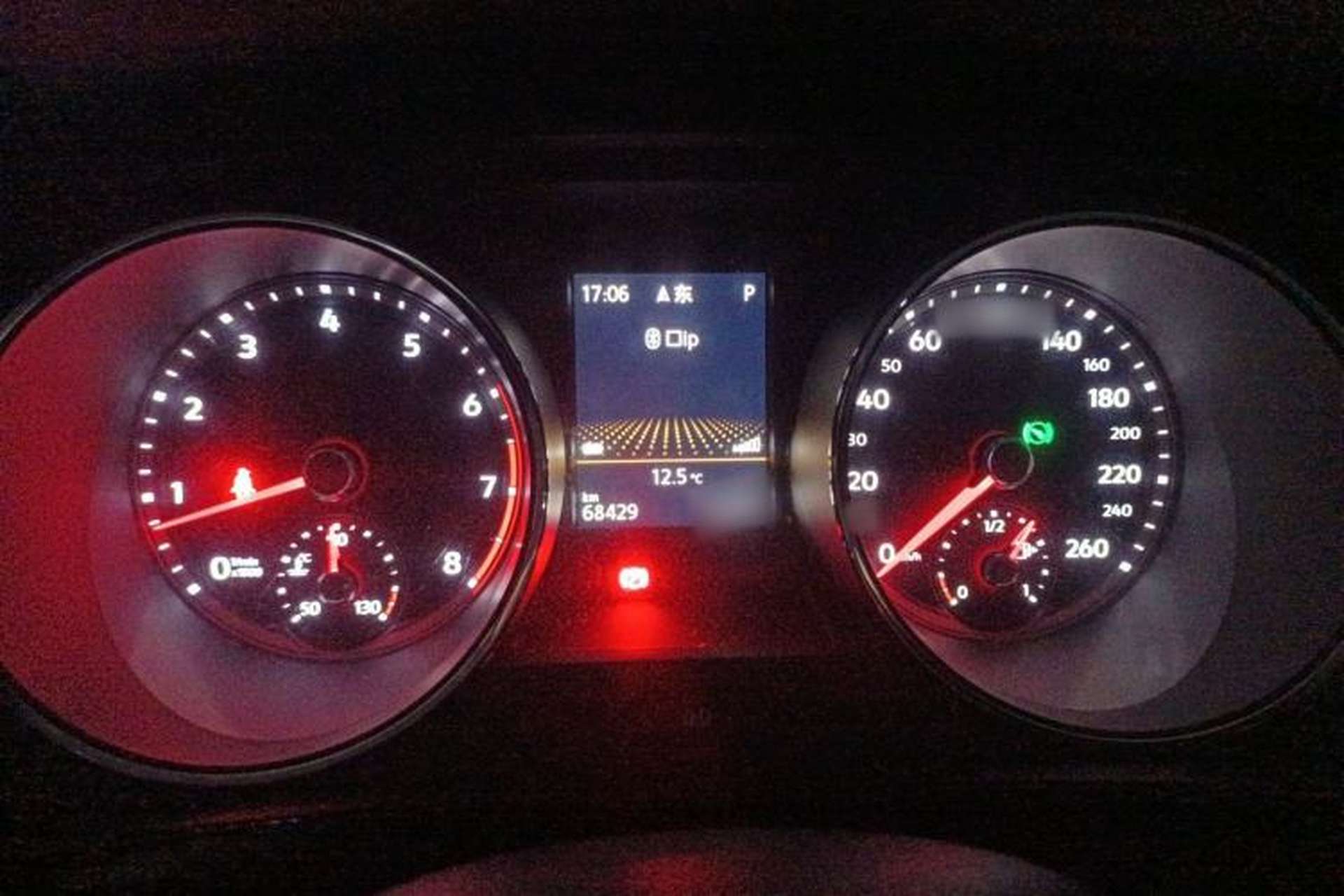 Used Volkswagen Tiguan L 2018 380TSI Automatic All-Wheel Drive Luxury Edition Instrument Cluster