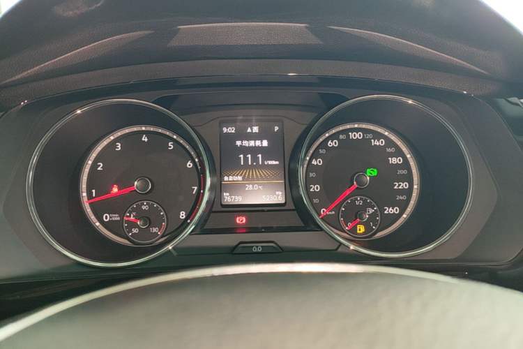 Used Volkswagen Tiguan L 2018 330TSI Automatic Two-Wheel Drive Luxury Edition Instrument Cluster