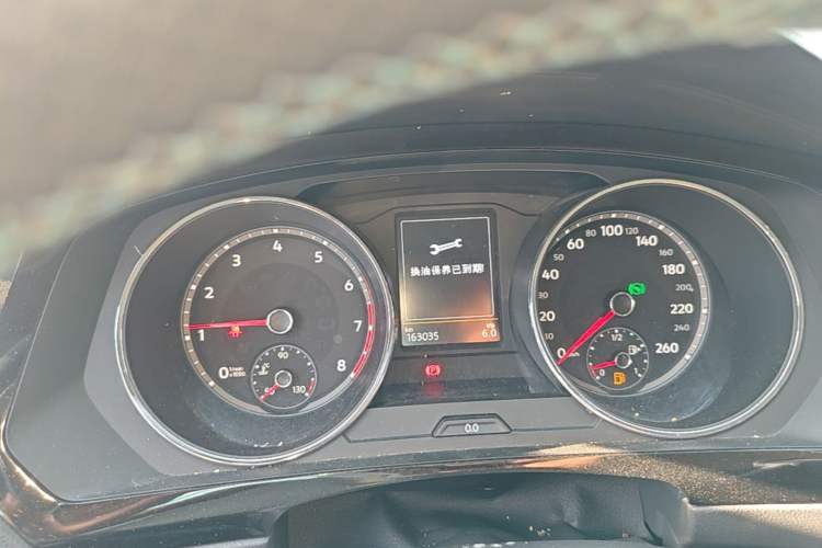 Used Volkswagen Tiguan L 2018 Facelift 330TSI Automatic Two-Wheel Drive Luxury Edition Instrument Cluster