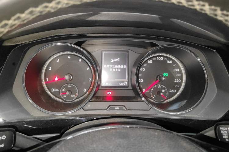 Used Volkswagen Tiguan L 2018 Facelift 330TSI Automatic Two-Wheel Drive Luxury Edition Instrument Cluster