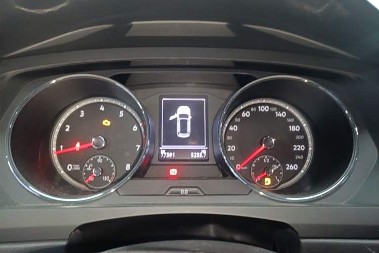 Used Volkswagen Tiguan L 2018 330TSI Automatic Two-Wheel Drive Luxury Edition Instrument Cluster