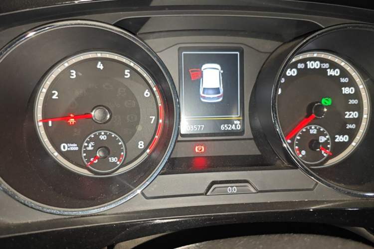 Used Volkswagen Tiguan L 2018 Facelift 330TSI Automatic Two-Wheel Drive Luxury Edition Instrument Cluster