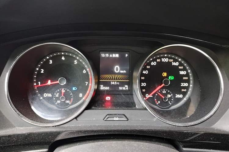 Used Volkswagen Tiguan L 2018 330TSI Automatic Two-Wheel Drive Luxury Edition Instrument Cluster
