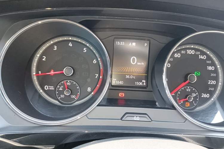 Used Volkswagen Tiguan L 2018 330TSI Automatic Two-Wheel Drive Luxury Edition Instrument Cluster