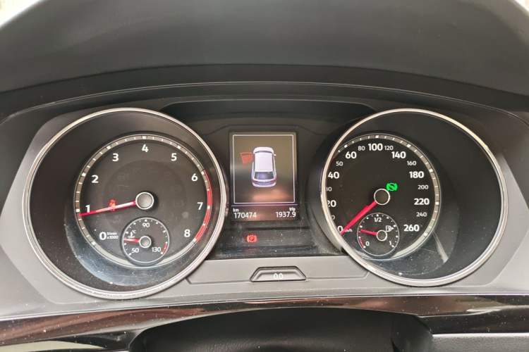 Used Volkswagen Tiguan L 2018 Facelift 330TSI Automatic Two-Wheel Drive Luxury Edition Instrument Cluster