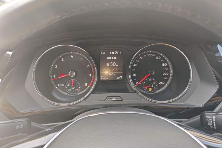 Used Volkswagen Tiguan L 2018 330TSI Automatic Two-Wheel Drive Luxury Edition Instrument Cluster